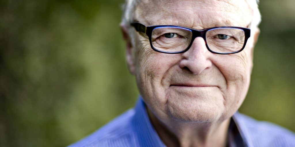 Nåede det heldigvis: Bent Mejding deltog i helt særlig dag, inden sin død
