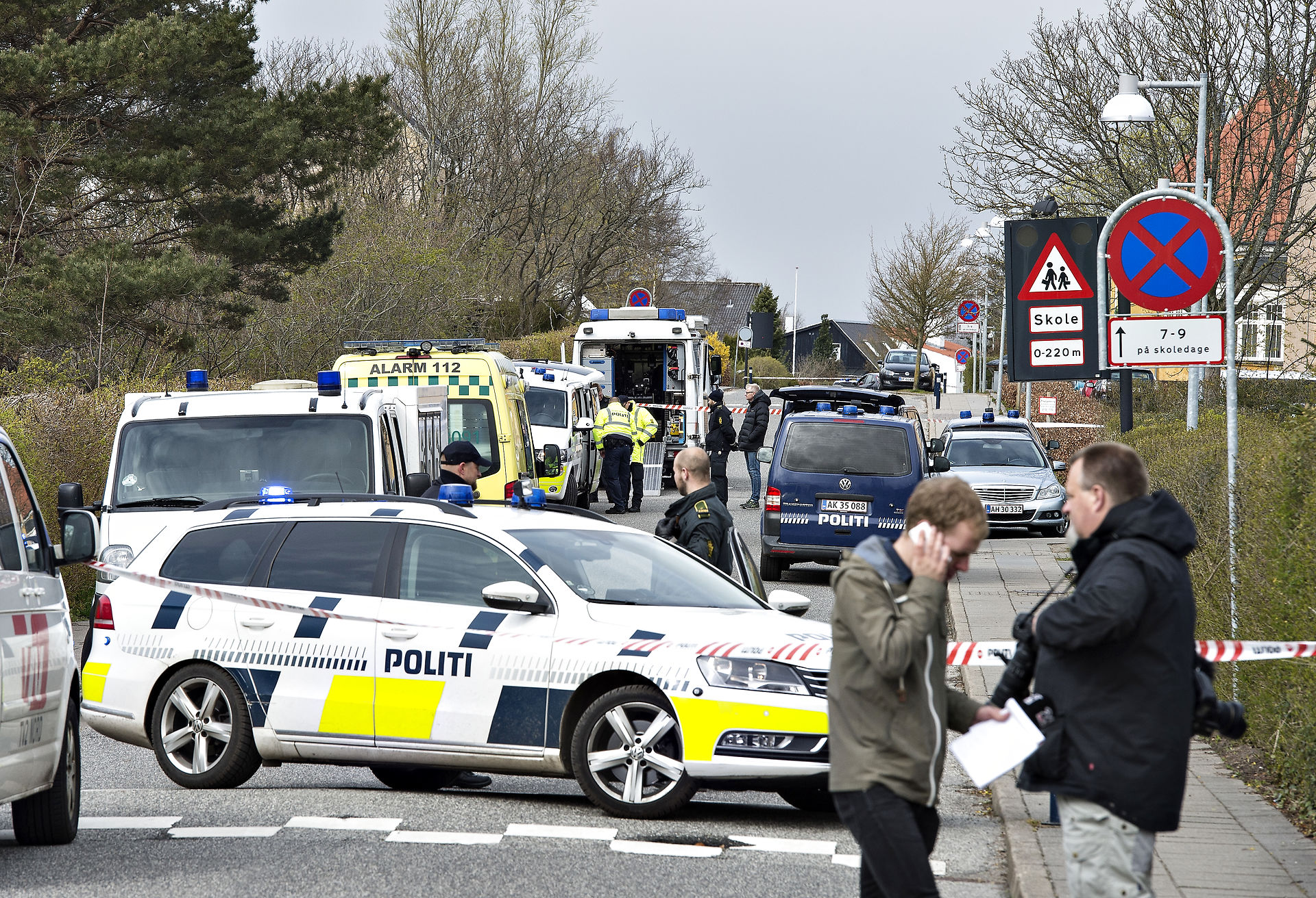 LIGE NU: 17-årig pige anholdt – truede med skoleskyderi på dansk skole
