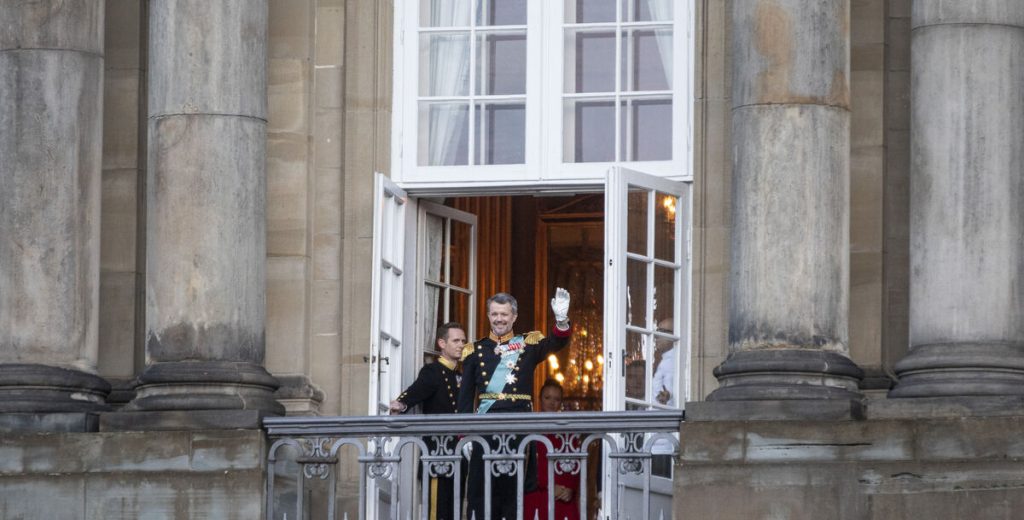 Det så du ikke bag kameraet: Her gjorde de det for kong Frederik