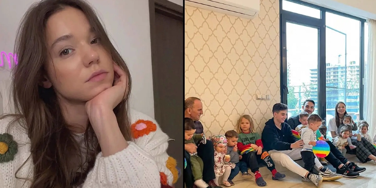 24-årige Kristina har 21 børn: Ingen af dem er ældre end 2 år