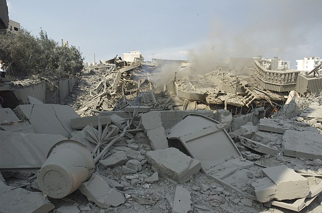 Eksplosion i Beirut: Bygning kollapset