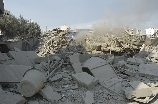Eksplosion i Beirut: Bygning kollapset