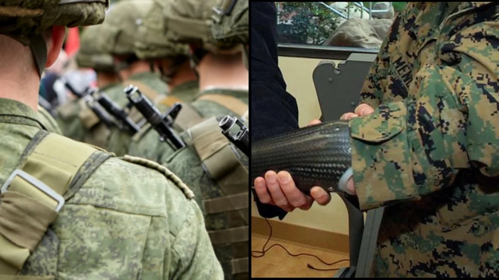 Russisk soldat blev lovet armprotese: Modtager i stedet ydmygende alternativ