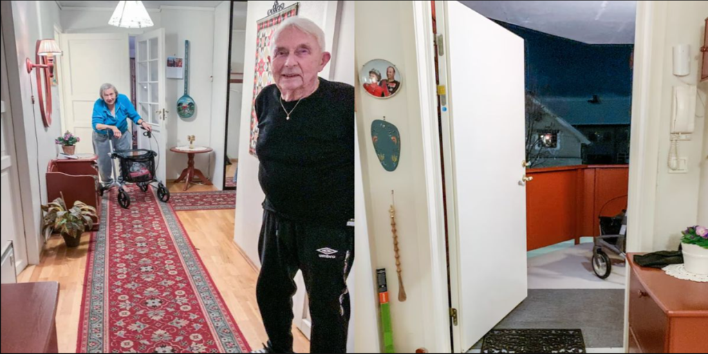 Gammelt ægtepar fik ubehageligt besøg af tyve: Men de havde ikke forventet denne 92-årige