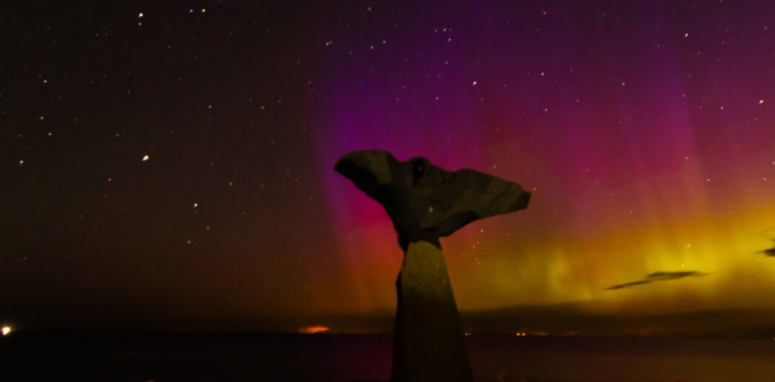 Wow: Helt specielt naturfænomen kunne ses ved Hirtshals