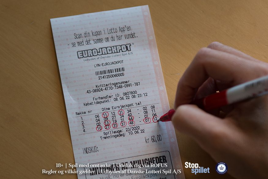 Der tegner sig et klart billede: Denne landsdel vinder langt over halvdelen af gange i Eurojackpot