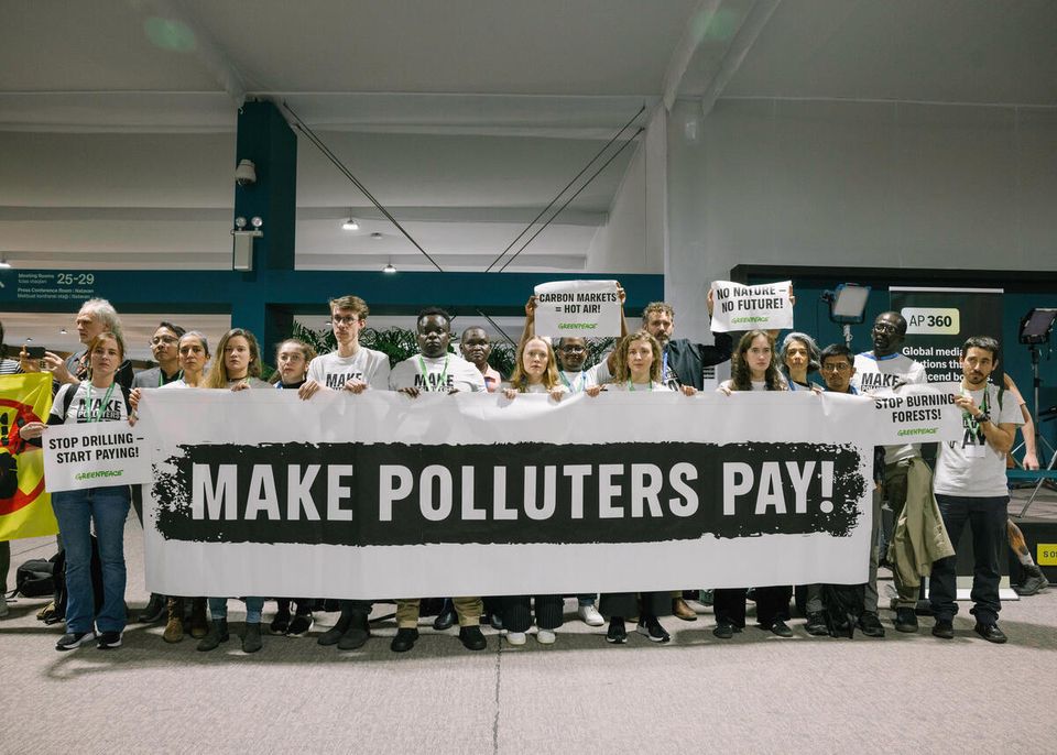 Greenpeace skuffet