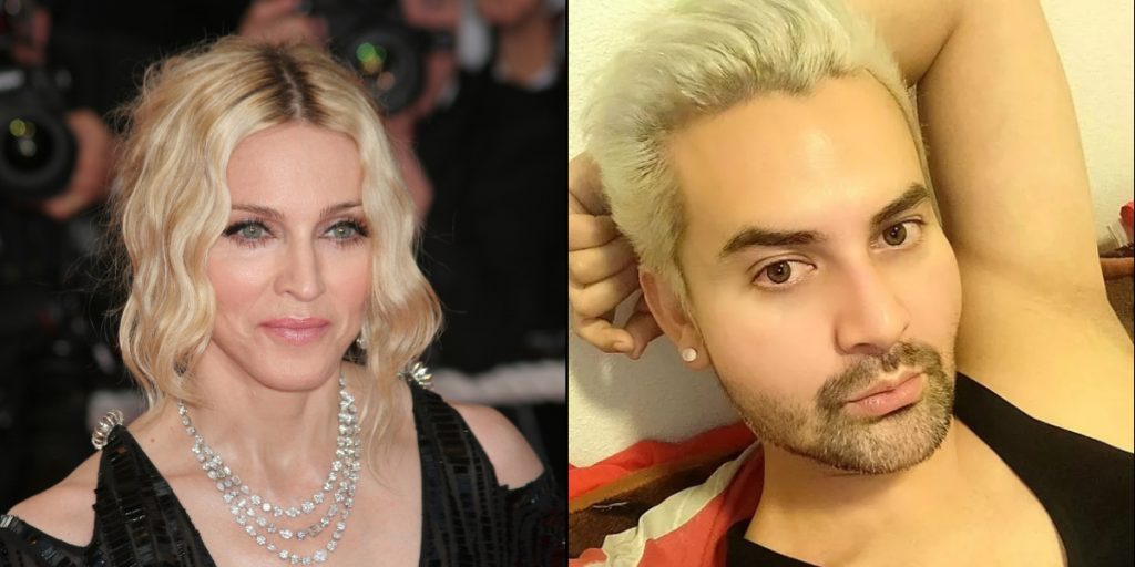 Adam har brugt 1 millioner kroner på at ligne Madonna: Sådan ser han ud i dag
