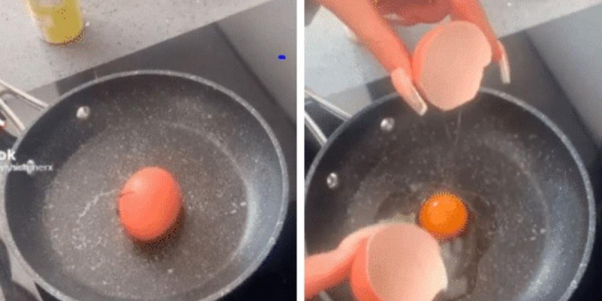‘Genialt’ æggetrick deler internettet