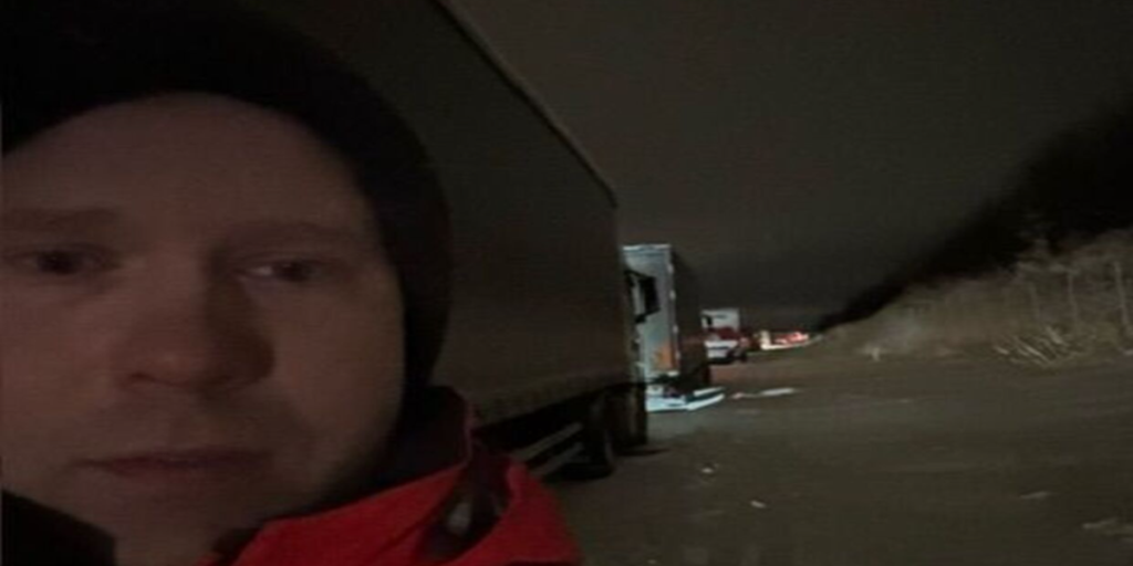 Allan har været fanget i over 17 timer: “Det er forfærdeligt”