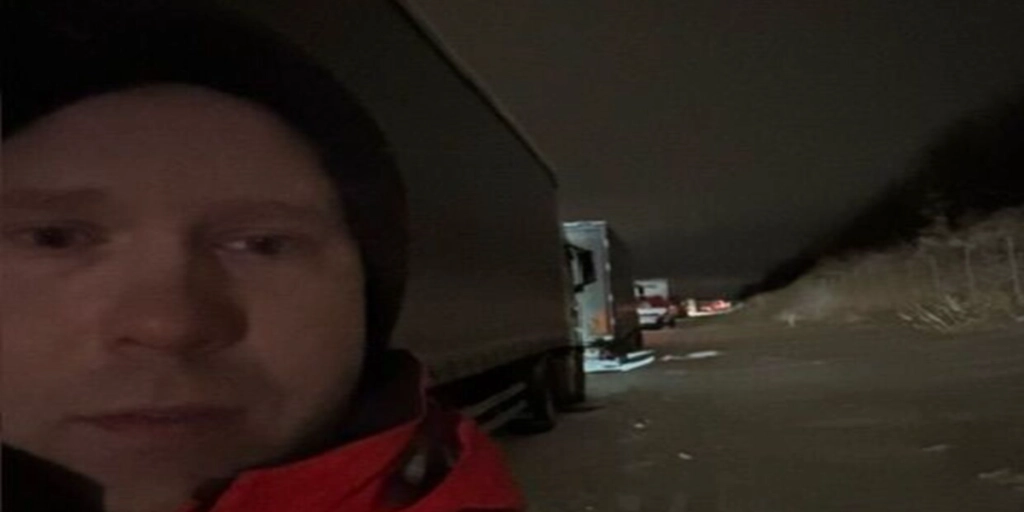 Allan har været fanget i over 17 timer: “Det er forfærdeligt”