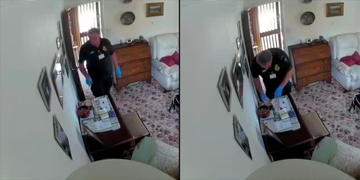 Ambulanceredder vidste ikke at han blev filmet: Hvad han gør kort efter 94-årigs død gav ham fængselsstraf