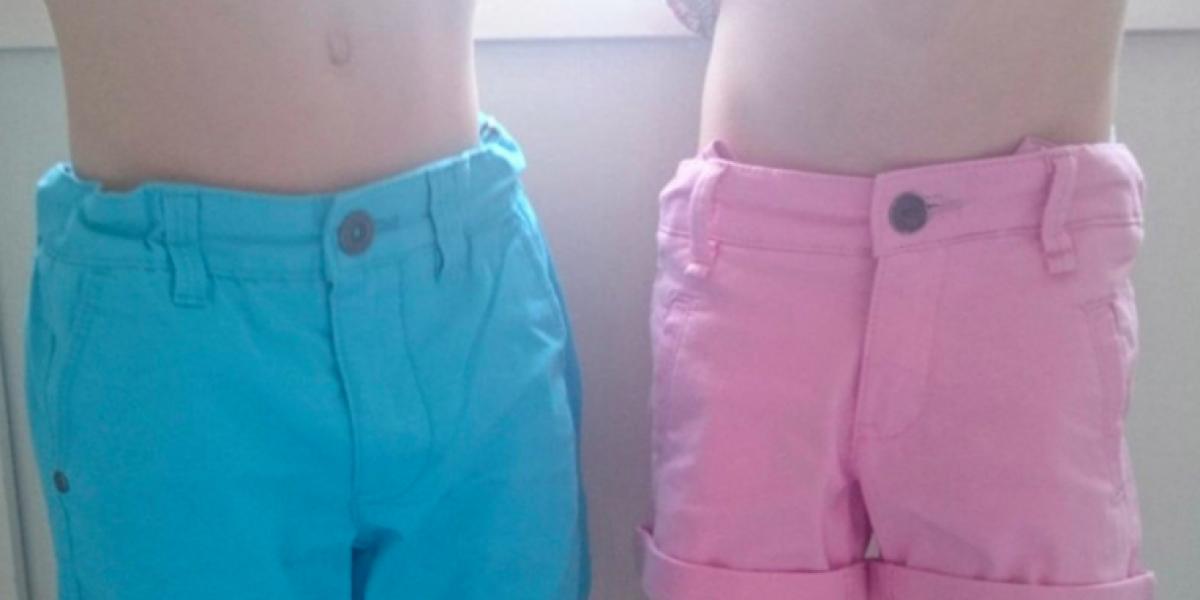 Andreas er vred over forskellen på sine tvillingers shorts: Kan du se problemet?