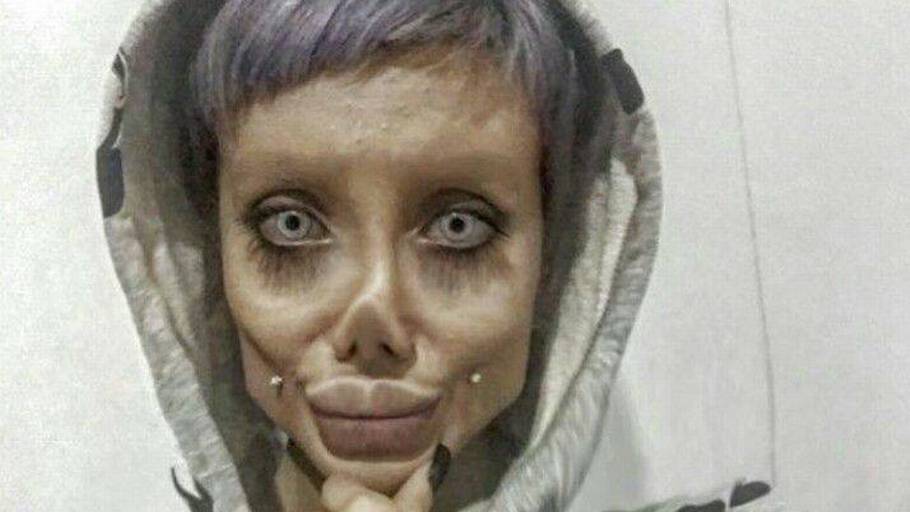 Nu er Angelina Jolies zombie-lookalike blevet anholdt