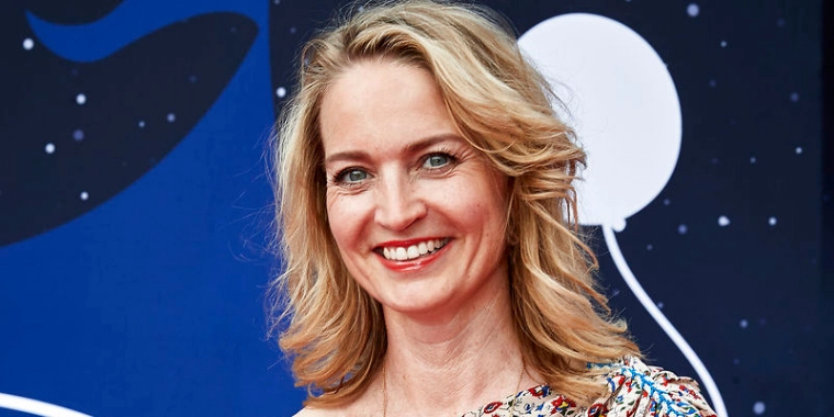 Annette Heick fejrer Jesper: Deler dejligt morgenbillede