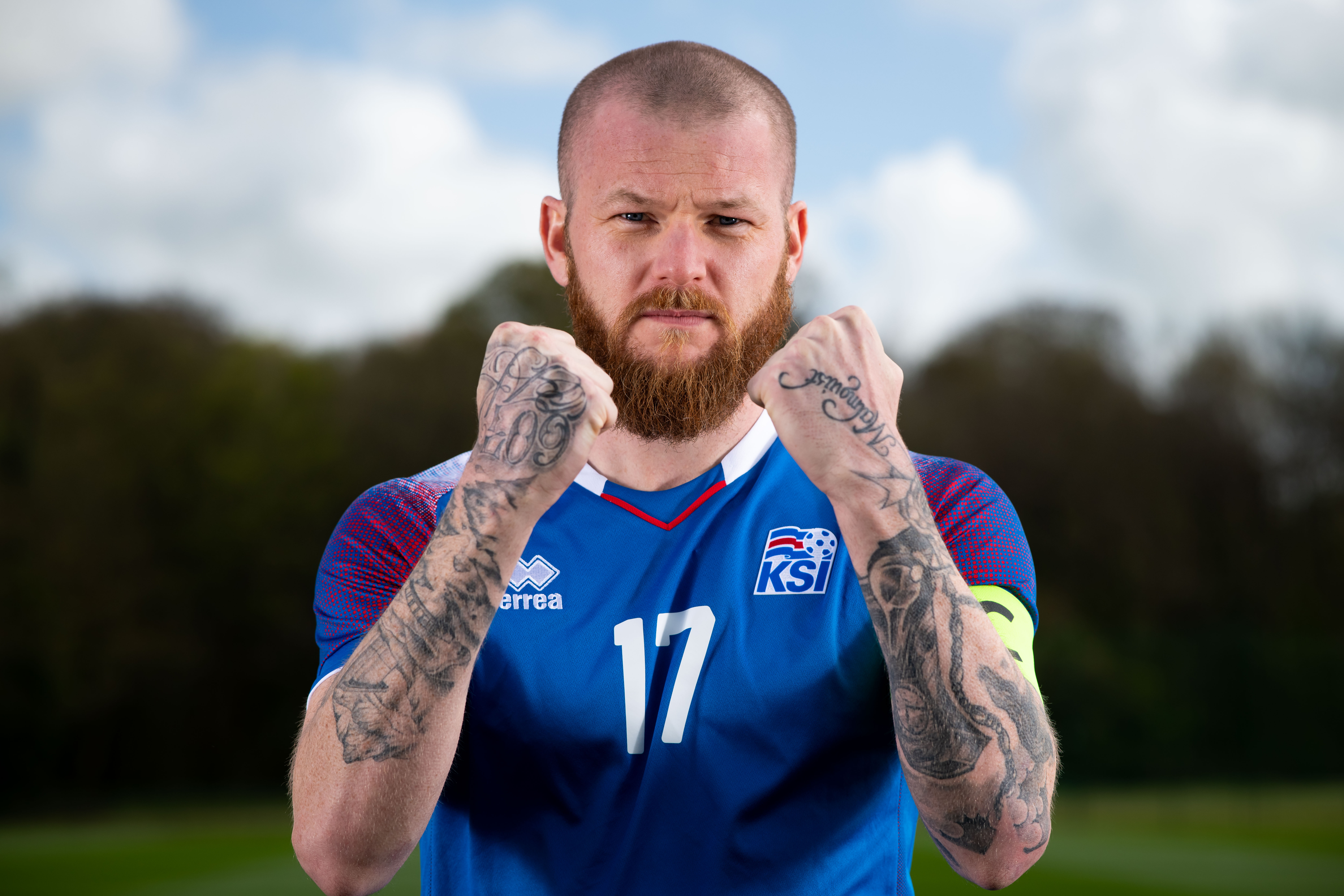 Træn fodbold med vikingerne fra Island