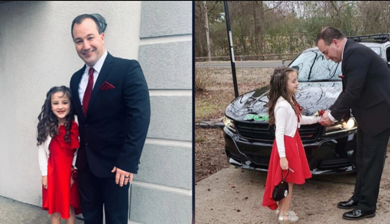 8-årig mistede sin far: Et par uger efter banker politiet på døren for at give en særlig besked