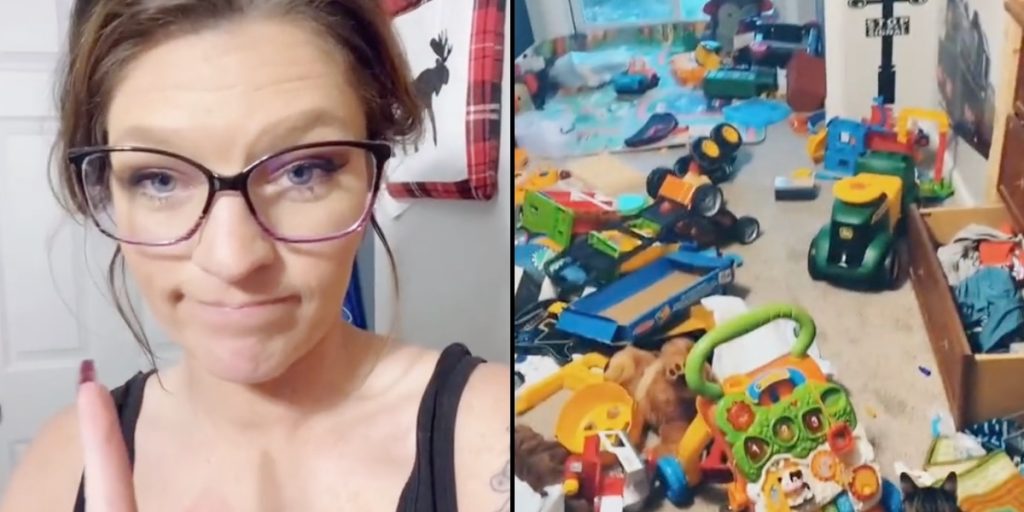 Hendes 5-årige søn nægtede at rydde op på sit værelse: Nu deler hendes straf vandene
