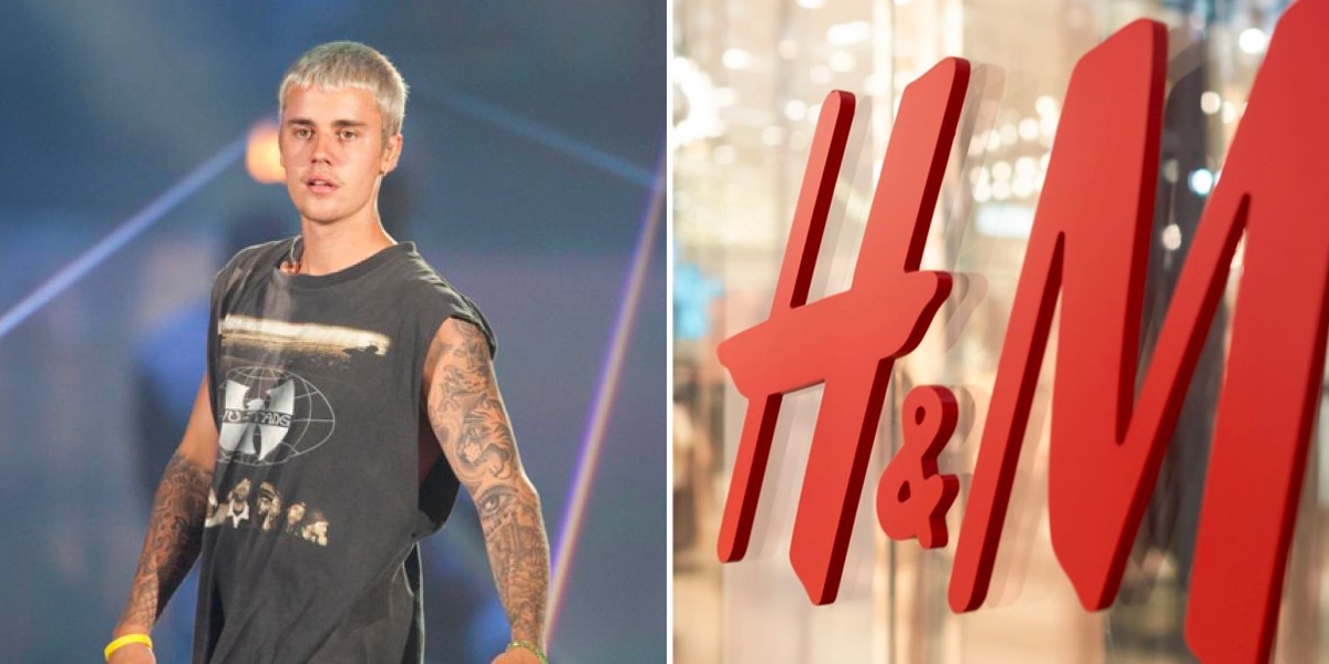 Justin Bieber raser mod H&M