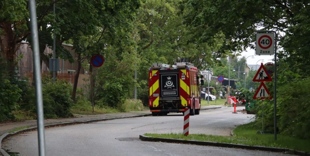 Hotel i brand: “Vi holder øje med situationen”