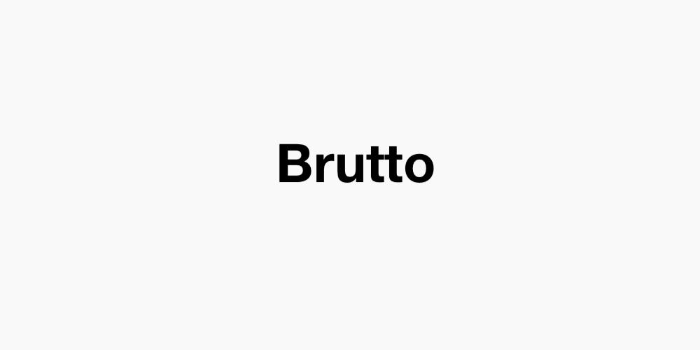 Brutto