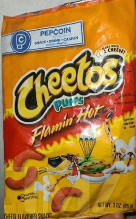 Seksårig gør forunderligt fund i en pose chips