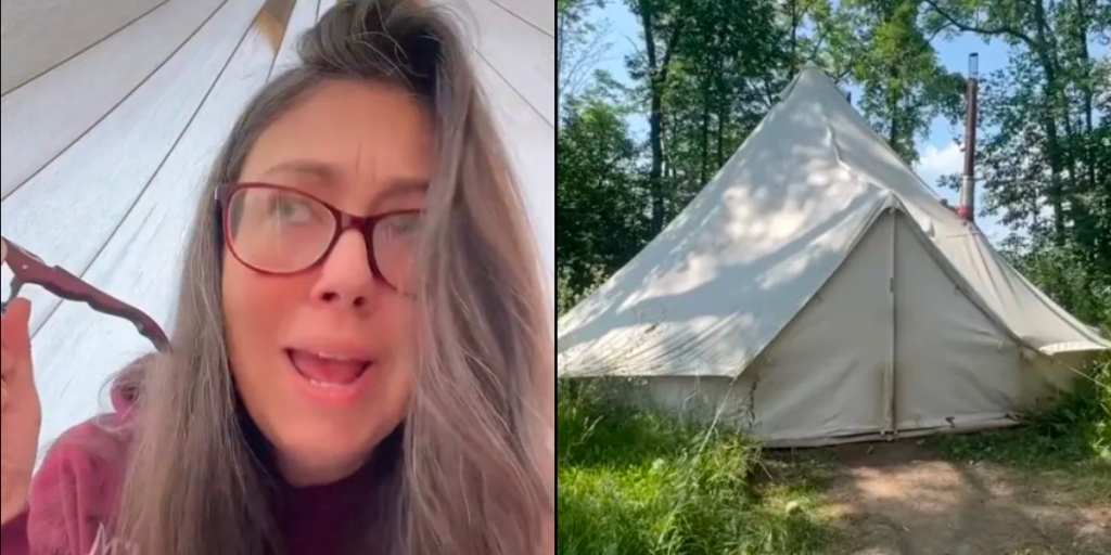 Christine boede i telt i to år: Folk er chokerede over, hvordan hun gik i bad