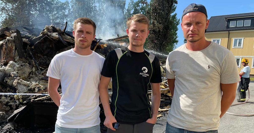 23-årige Claes sprang ind i brændende bygning for at redde 85-årig kvinde