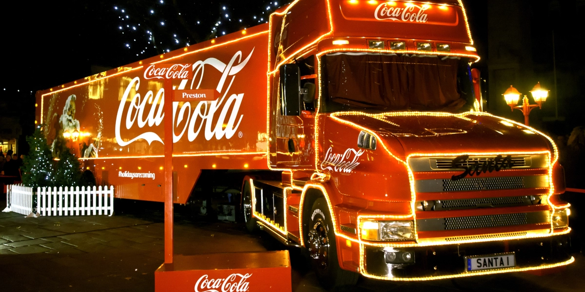 Coca-Cola dropper ikonisk julereklame