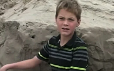 11-årig dreng legede på stranden: Endte som livredder