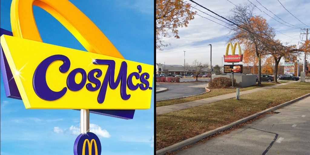 Her er placeringen for McDonald’s første CosMc’s-restaurant