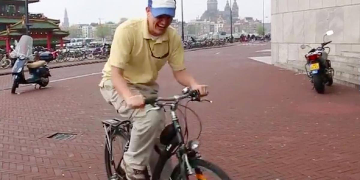 Her er cyklen, som ingen kan finde ud af at køre på