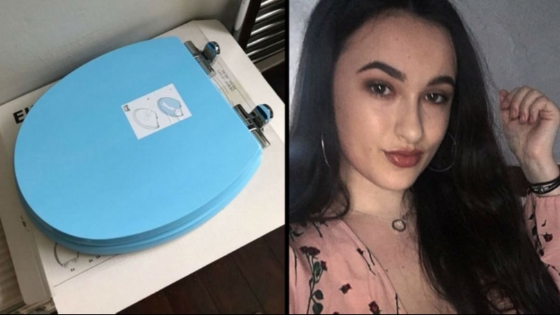 Mor kom hjem fra IKEA med blåt toilet – så gik hendes pinlige fejl op for hende