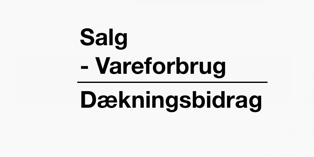 Dækningsbidrag