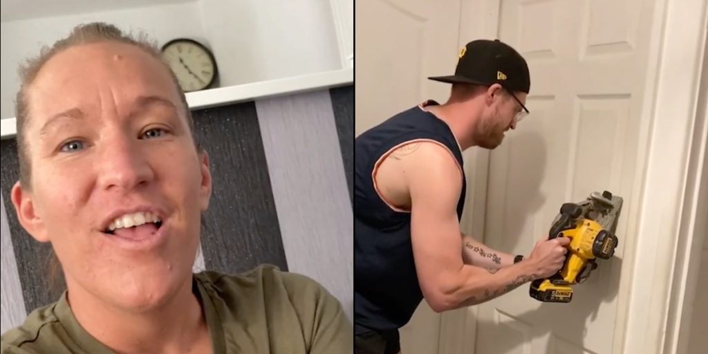 Hendes datter låste sig inde på værelset med kæresten: Nu får hun kritik for sin vanvittige handling