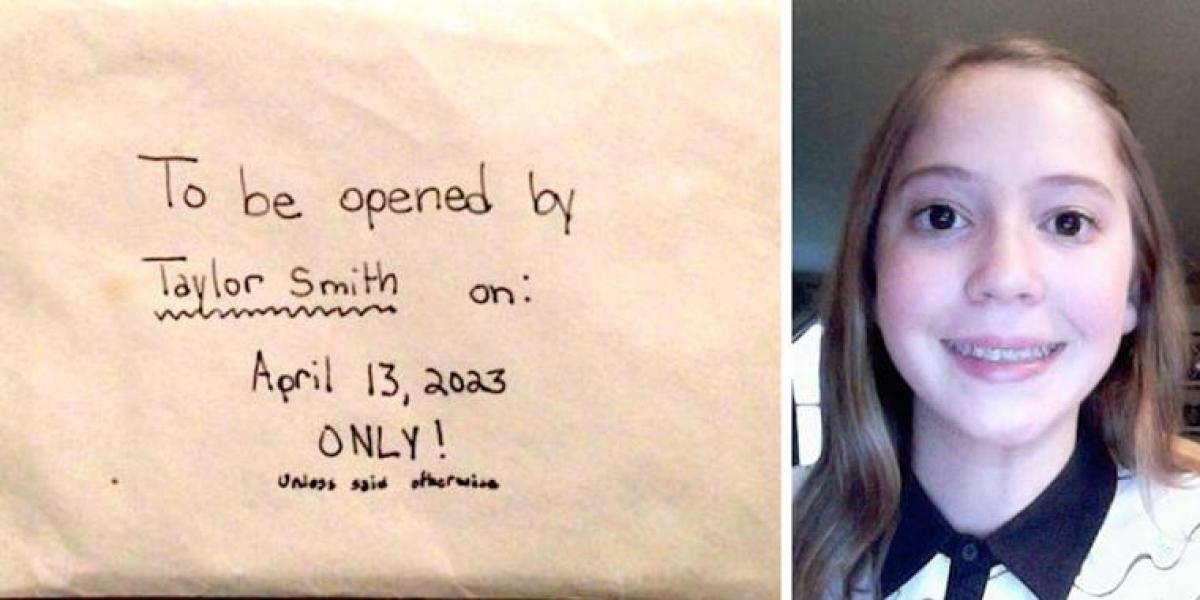 Kort efter datterens pludselige død, finder hendes forældre et hemmeligt brev datteren skrev til sig selv