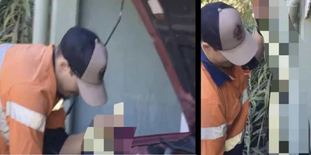 Når du ser hvad manden trækker ud af motoren, får du kuldegysninger