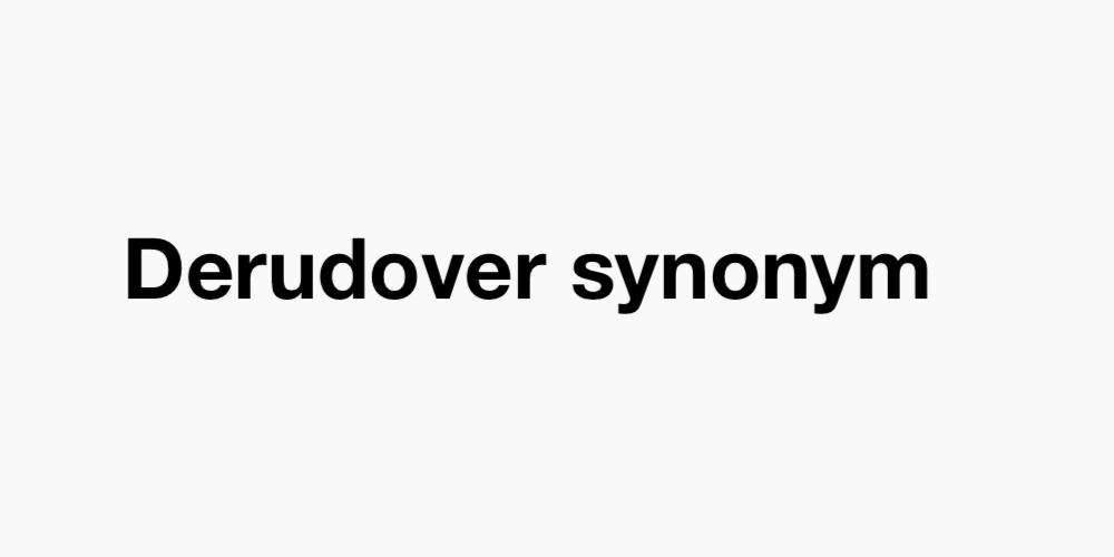 Derudover synonym