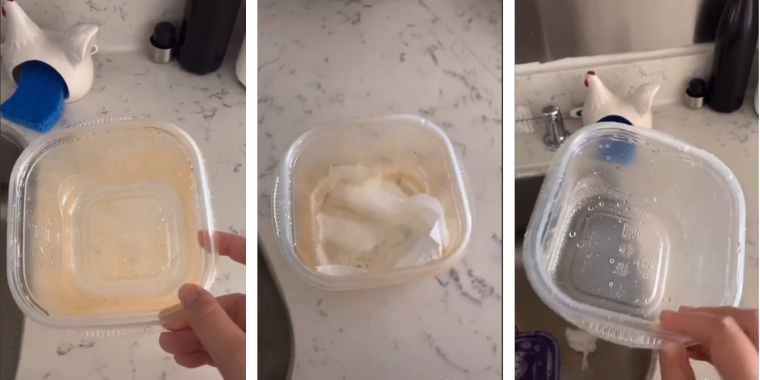 Rengøringstrick: Så let er det at få plastbeholdere helt rene