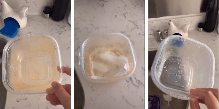 Rengøringstrick: Så let er det at få plastbeholdere helt rene