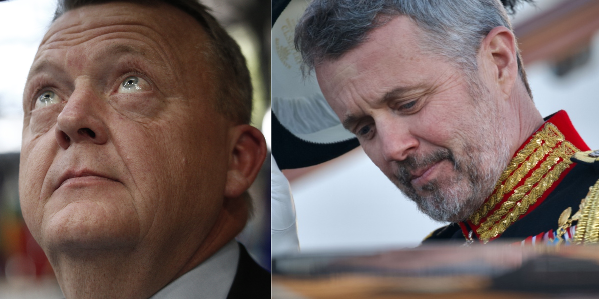 Kong Frederik pinliggjorde Lars Løkke: Det er jo protokol