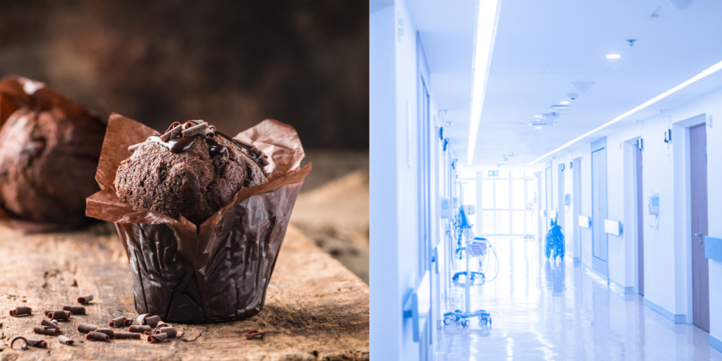 Muffin kostede næsten 42-årig mand livet: Du vil i din vildeste fantasi ikke kunne gætte hvorfor