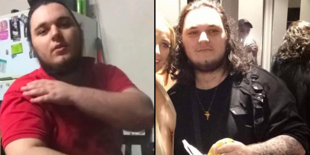 23-årig mand har tabt sig over 60 kg: I dag er han ikke til at kende