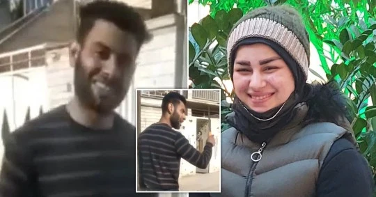 Mand dræbte sin kone: Går smilende gennem gaden med hovedet