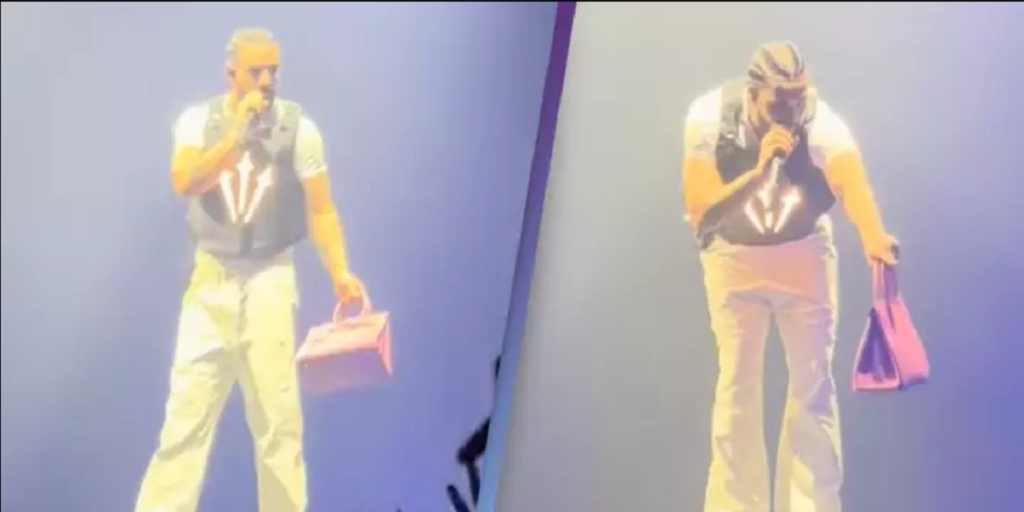 Drake giver en taske til en heldig fan i publikum: Du gætter aldrig taskens svimlende pris