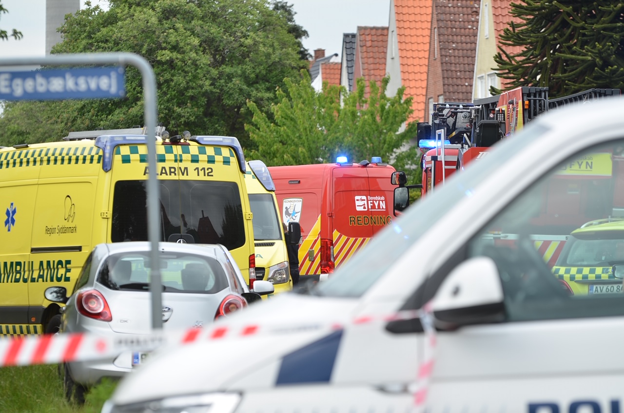 Mand levende begravet i Skibhuskvarteret i Odense
