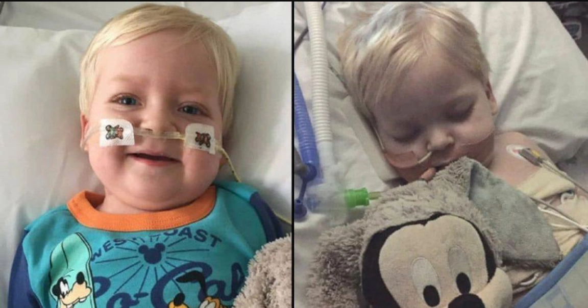 Lægerne fortalte dem at deres 2-årige søn ikke ville overleve: 2 dage senere sker det, som moren beskriver som et mirakel