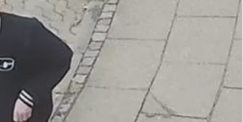 Deler billede: Politiet leder efter potentiel voldsmand