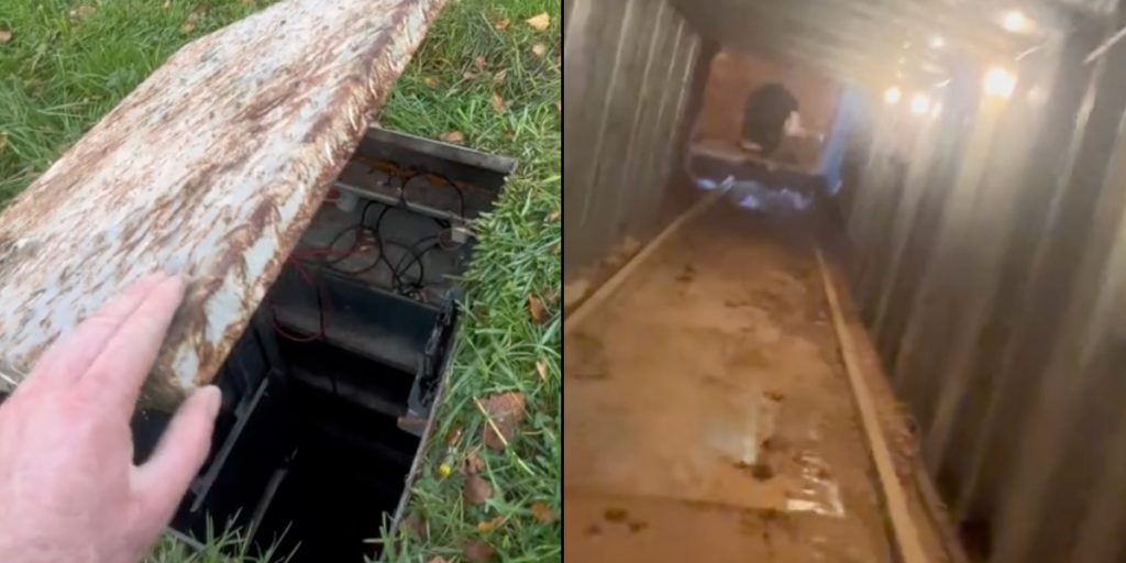 Mand bygger hemmelig bunker under brønddæksel i haven – i tilfælde af ‘atomangreb’