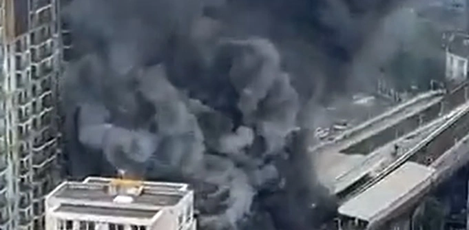 Stor eksplosion i London
